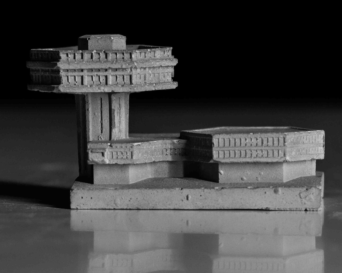 Forton Services – Miniature Concrete Model