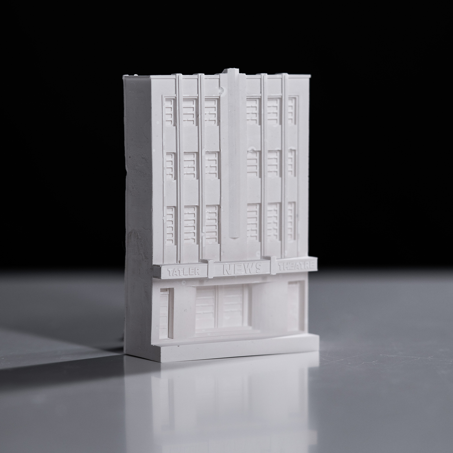 The Tatler News Theatre miniature model