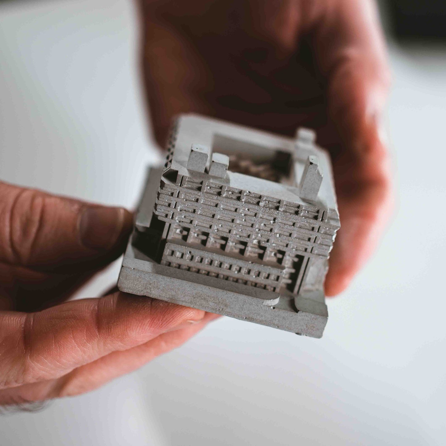The Phillips Building (SOAS) - Miniature Concrete Model