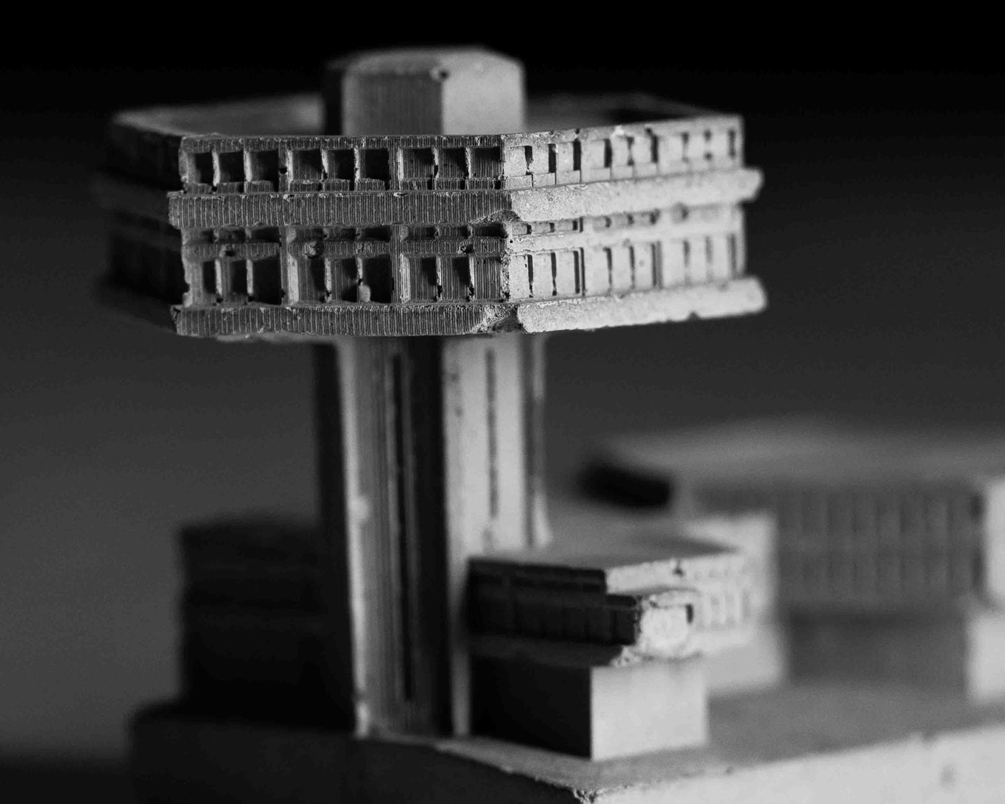 Forton Services – Miniature Concrete Model