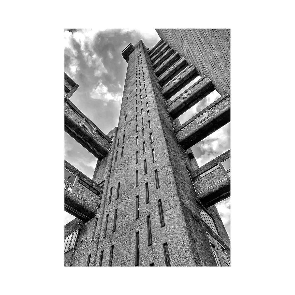 Brutalist Towers: Concrete High-Rise Models & Sculptures