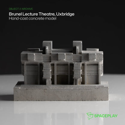 Brunel Lecture Theatre – Miniature Concrete Model