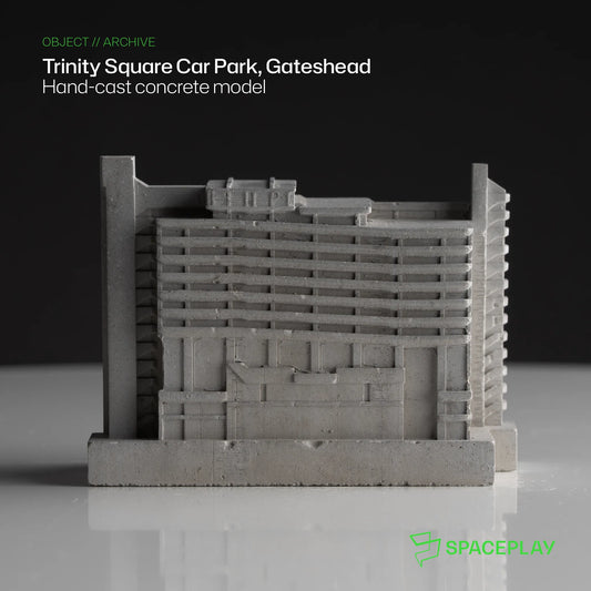 Trinity Square Car Park – Miniature Concrete Model