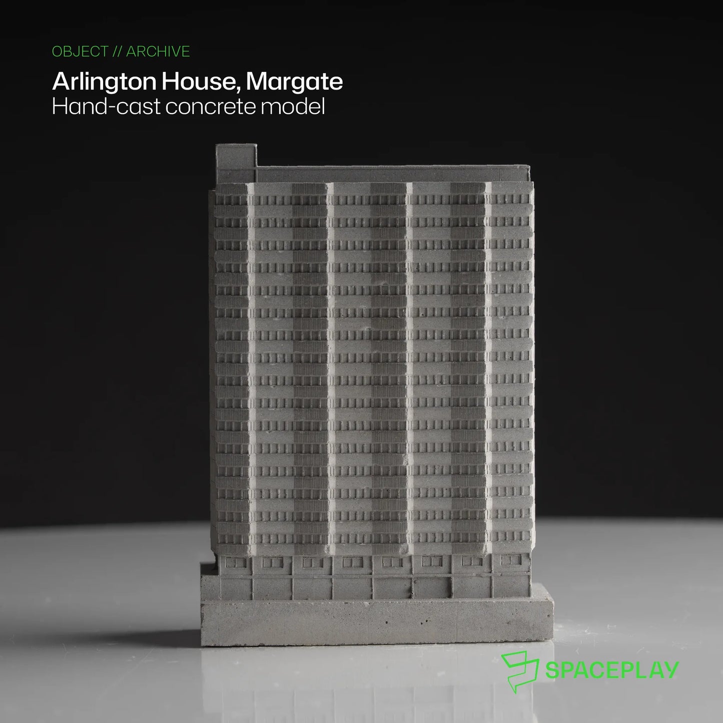 Arlington House – Miniature Concrete Model