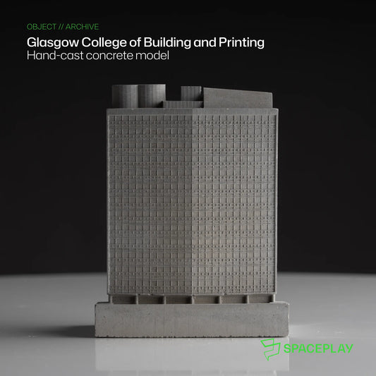 Glasgow College of Building and Printing – Miniature Concrete Model