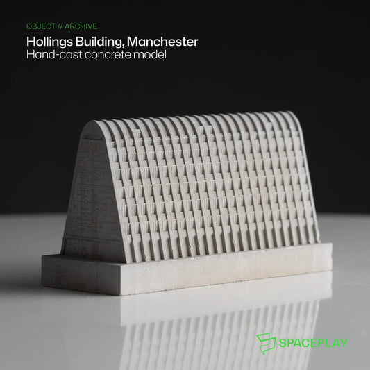 Hollings Building, Manchester – Miniature Concrete Model