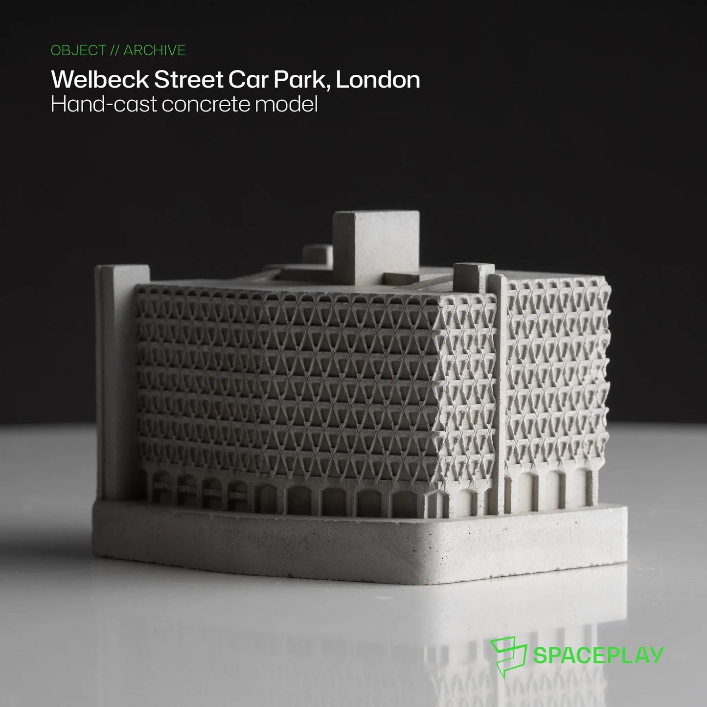 Welbeck Street Car Park - Miniature Concrete Model