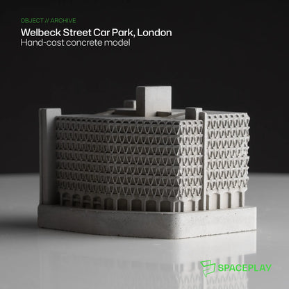 Welbeck Street Car Park - Miniature Concrete Model