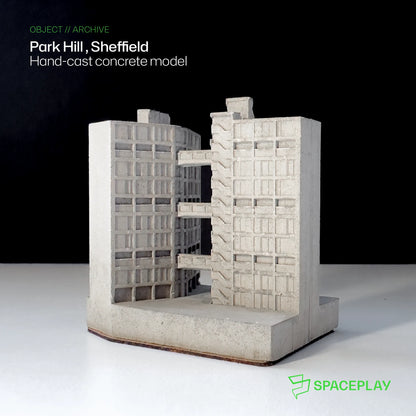 Park Hill Flats, Sheffield – Miniature Concrete Model