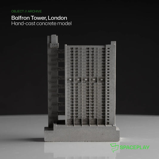 Balfron Tower, Poplar – Miniature Concrete Model