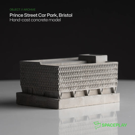 Prince Street Car Park, Bristol – Miniature Concrete Model