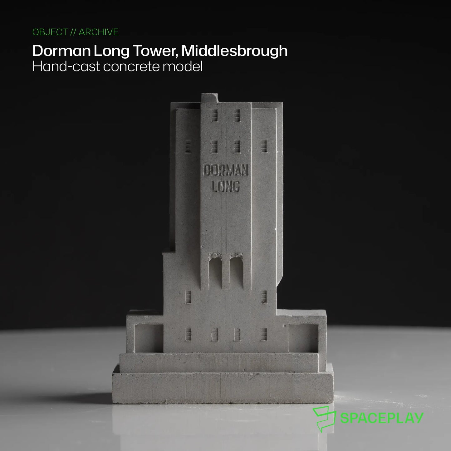 Dorman Long Tower – Miniature Concrete Model