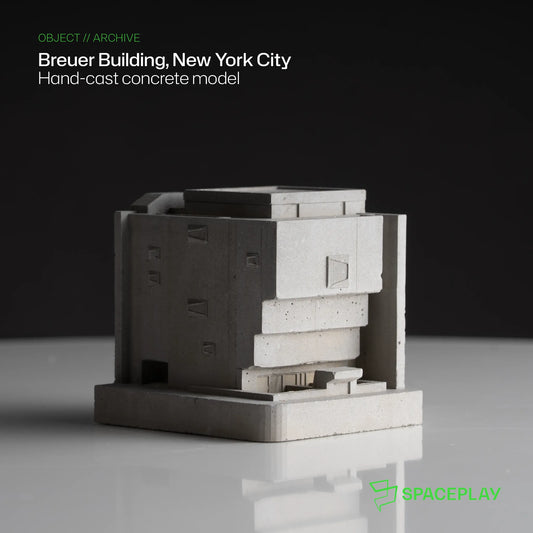 Breuer Building, New York – Miniature Concrete Model