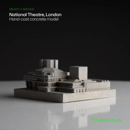 National Theatre – Miniature Concrete Model