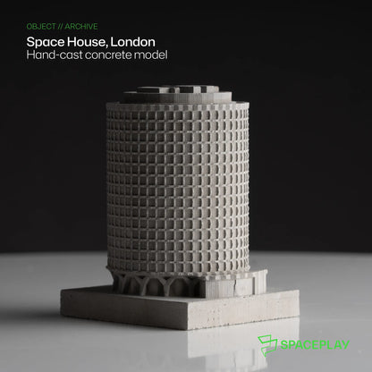 Space House, London – Miniature Concrete Model