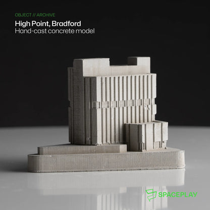 High Point, Bradford – Miniature Concrete Model