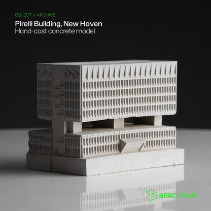 Pirelli Building, New Haven – Miniature Concrete Model
