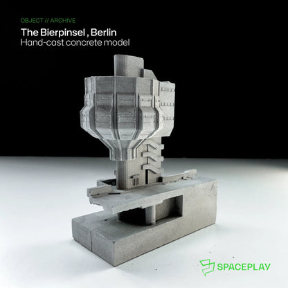 The Bierpinsel – Miniature Concrete Model