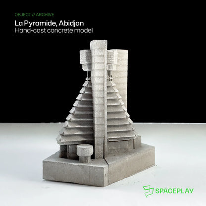 La Pyramide – Miniature Concrete Model