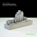 Sirius Building – Miniature Concrete Model