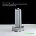 Lauderdale Tower, Barbican Estate - Miniature Concrete Model