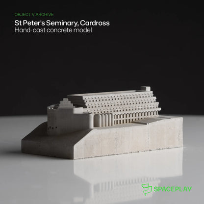 St Peter's Seminary - miniature concrete model