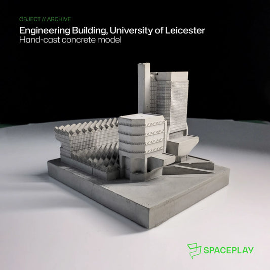 Engineering Building, University of Leicester – Miniature Concrete Model