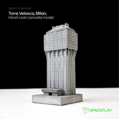 Torre Velasca, Milan – Miniature Concrete Model