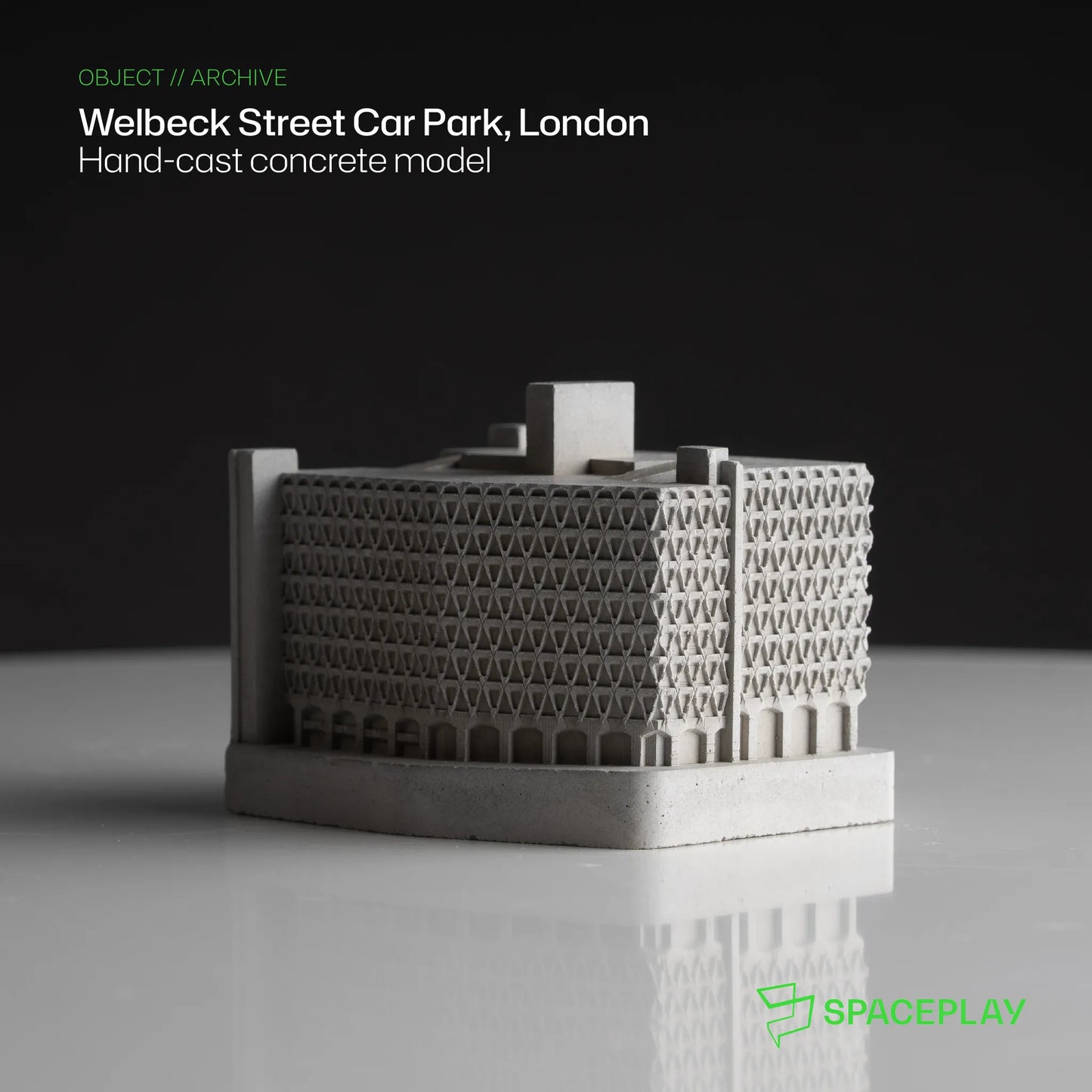 Welbeck Street Car Park - Miniature Concrete Model