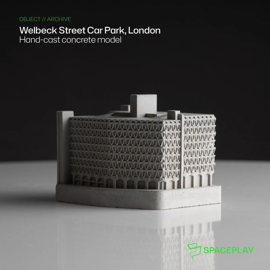 Welbeck Street Car Park - Miniature Concrete Model