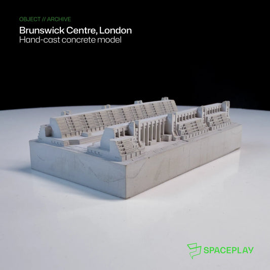 The Brunswick Centre, London – Miniature Concrete Model