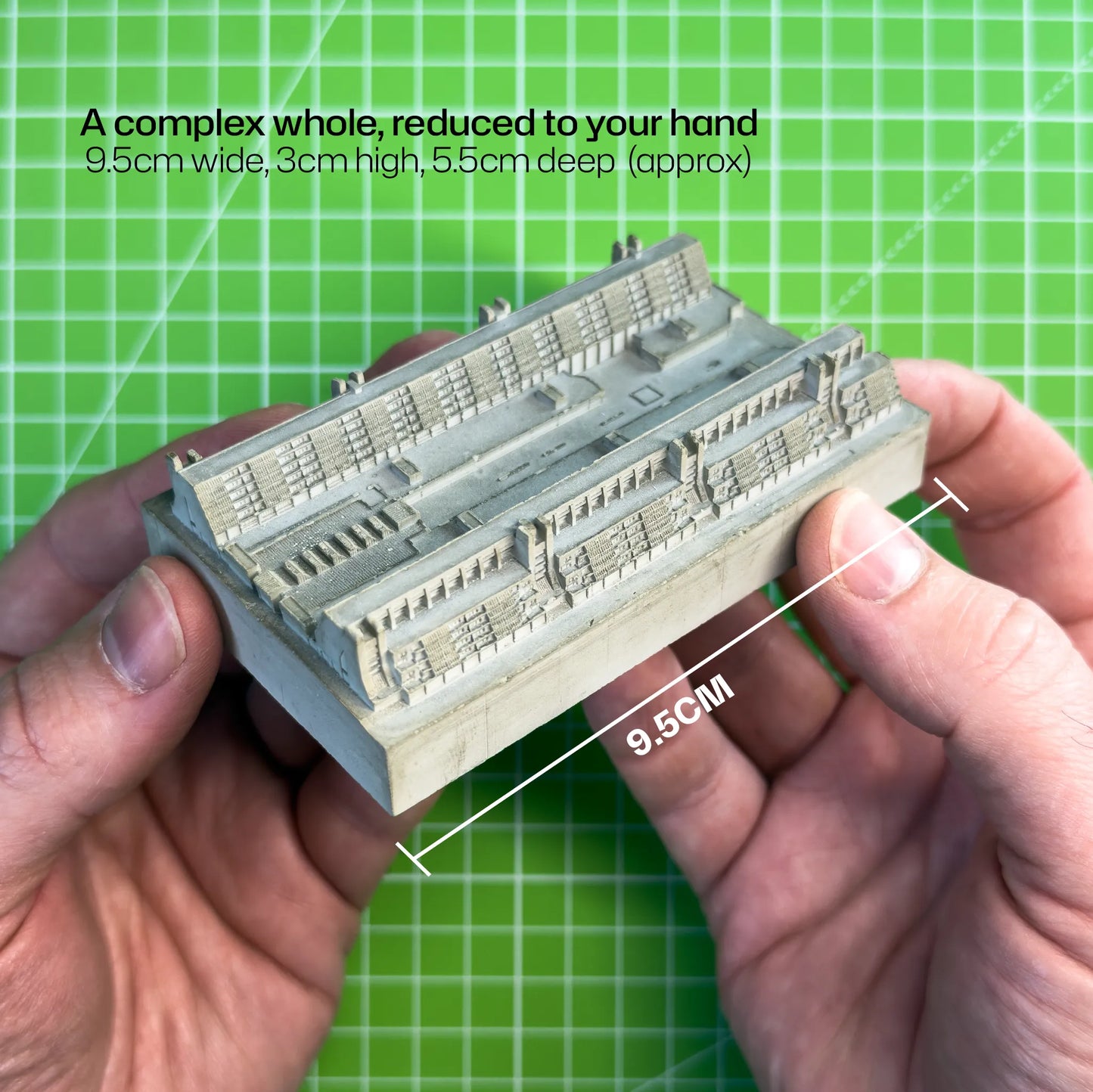 The Brunswick Centre, London – Miniature Concrete Model