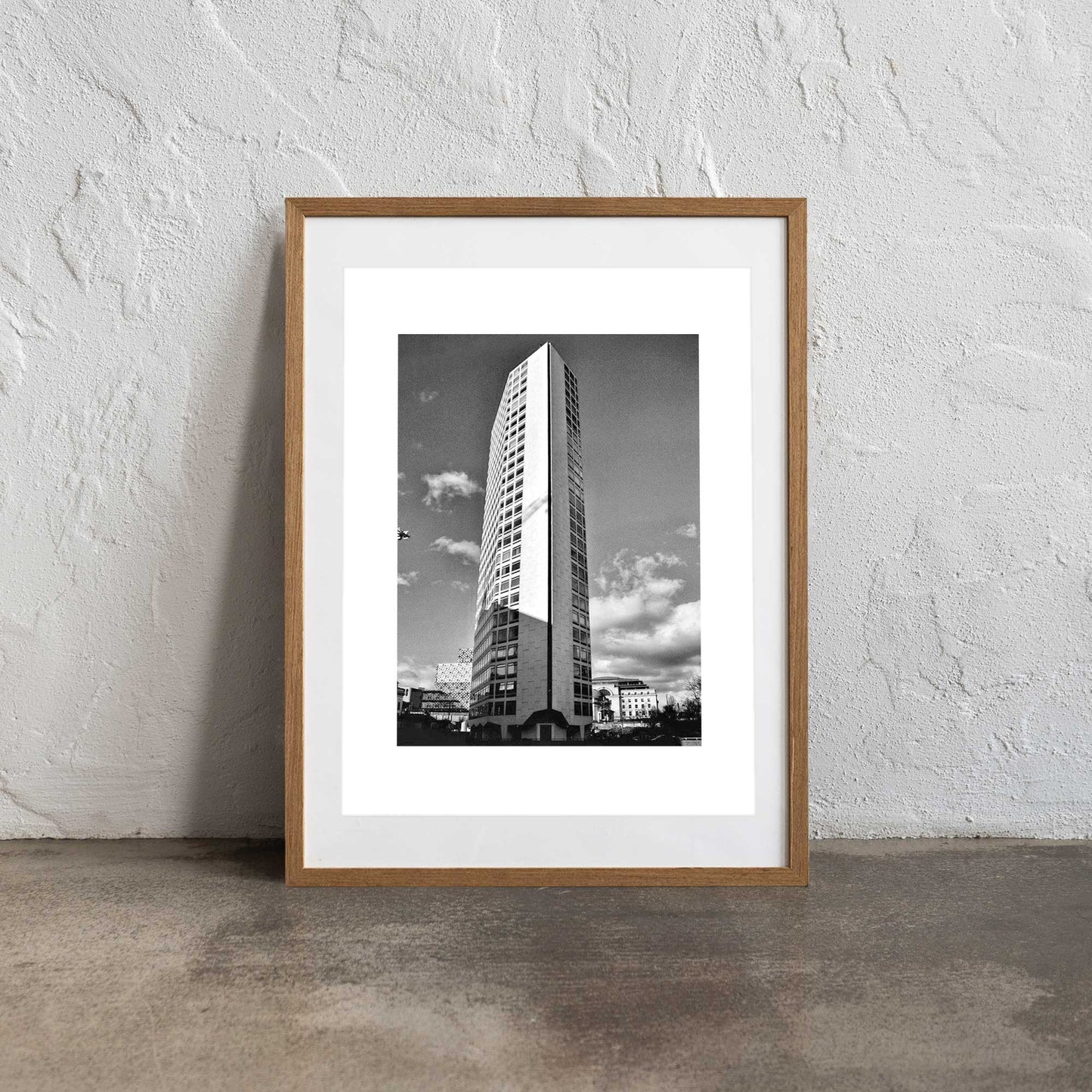 PRINT: Alpha Tower - Side View