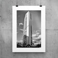 PRINT: Alpha Tower - Side View