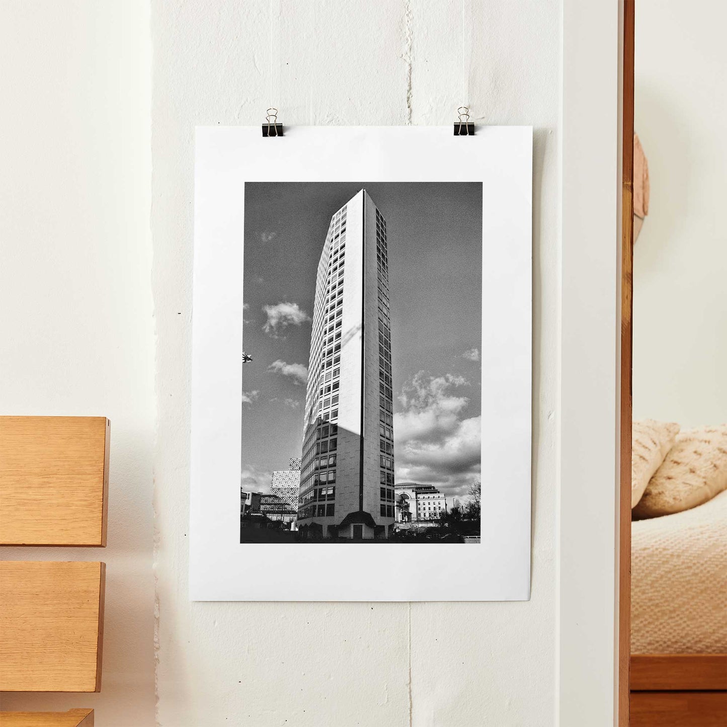 PRINT: Alpha Tower - Side View