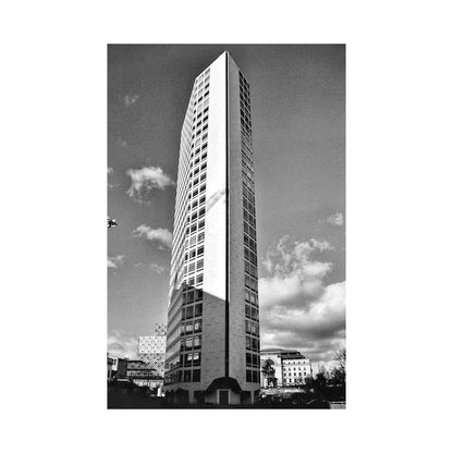 PRINT: Alpha Tower - Side View