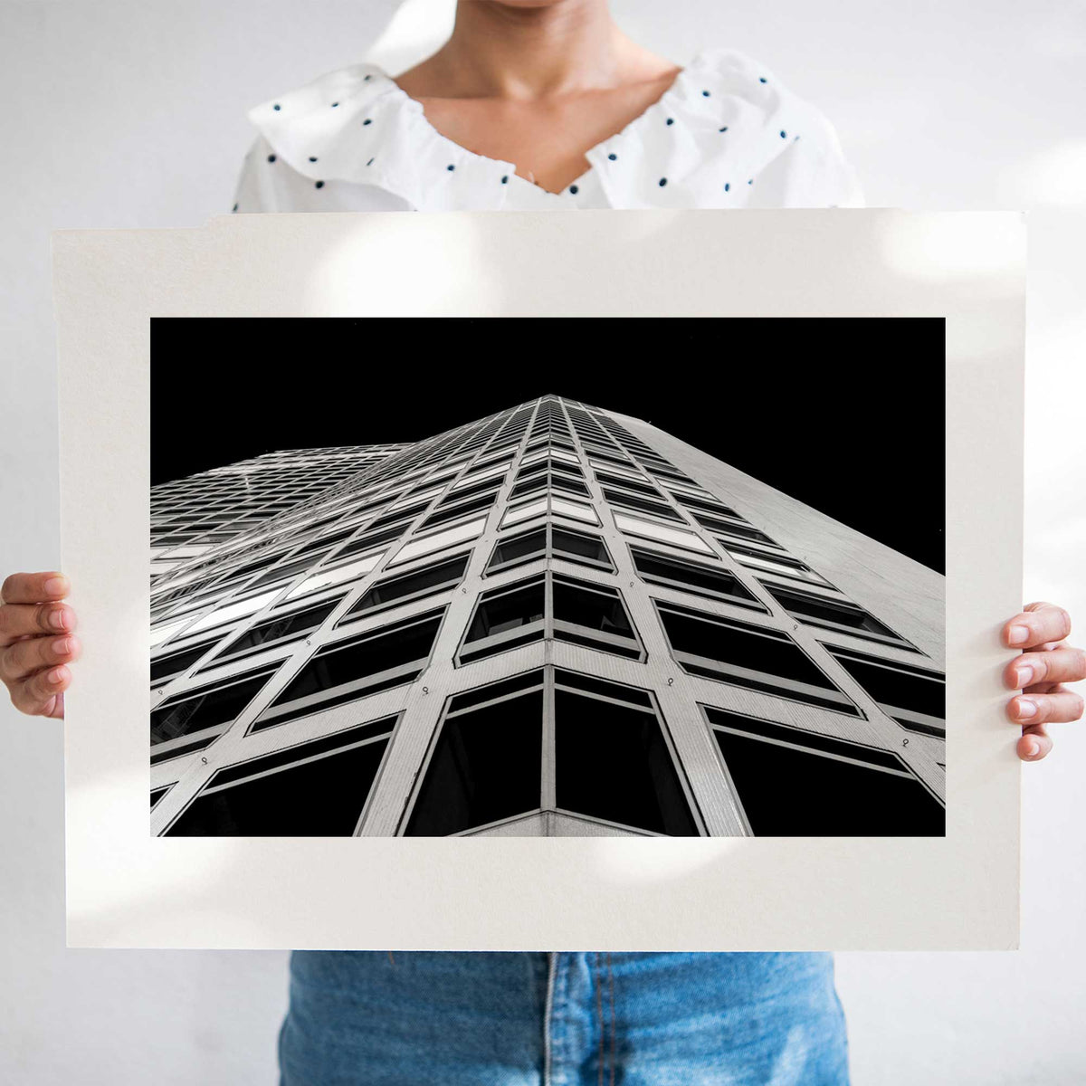 PRINT: Alpha Tower - Look Up