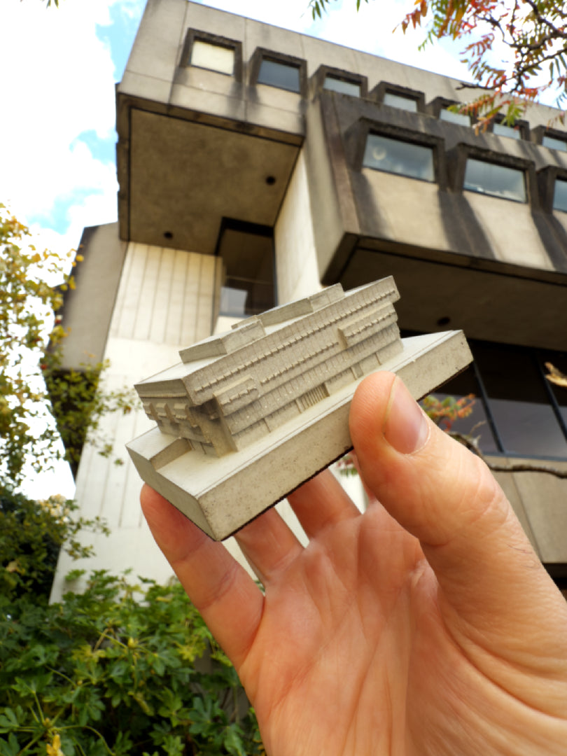 University of Bristol Arts and Social Sciences Library – Miniature Concrete Model