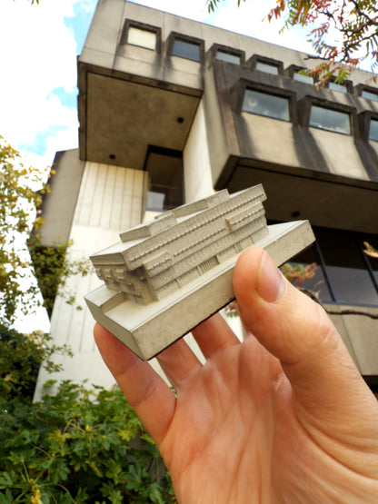 University of Bristol Arts and Social Sciences Library – Miniature Concrete Model
