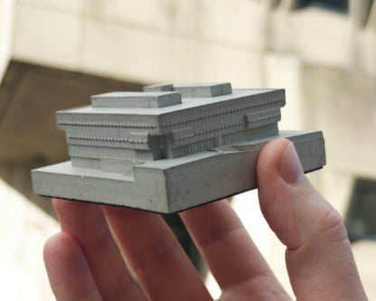 University of Bristol Arts and Social Sciences Library – Miniature Concrete Model