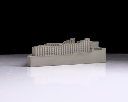 Andrew Melville Hall, St Andrews – Miniature Concrete Model