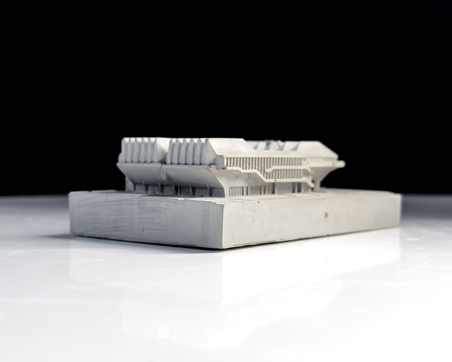 Aula TU Delft, Netherlands – Miniature Concrete Model