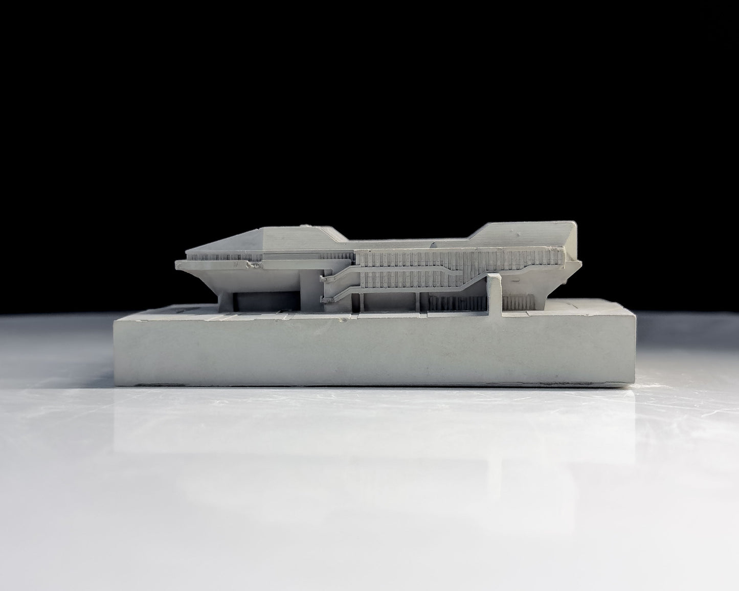 Aula TU Delft, Netherlands – Miniature Concrete Model