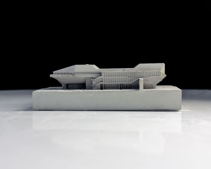 Aula TU Delft, Netherlands – Miniature Concrete Model