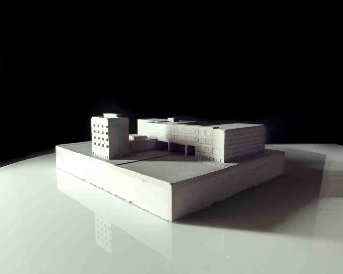 The Bauhaus School, Dessau – Miniature Concrete Model