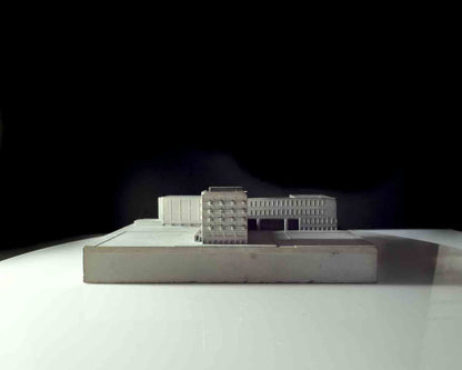 The Bauhaus School, Dessau – Miniature Concrete Model