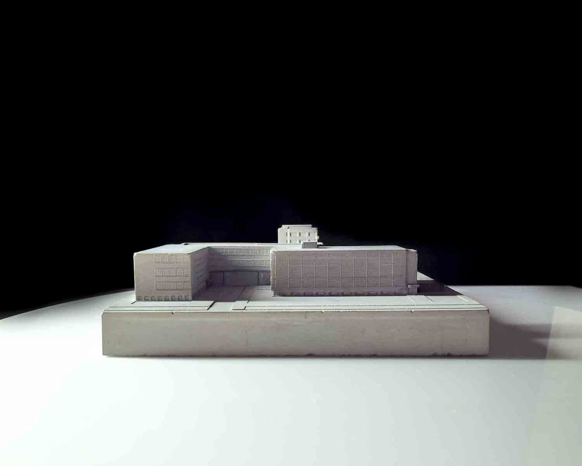 The Bauhaus School, Dessau – Miniature Concrete Model