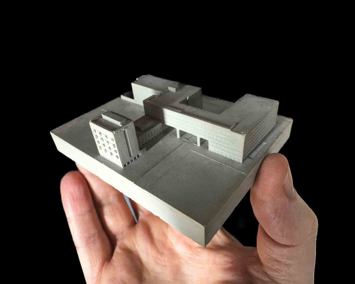 The Bauhaus School, Dessau – Miniature Concrete Model
