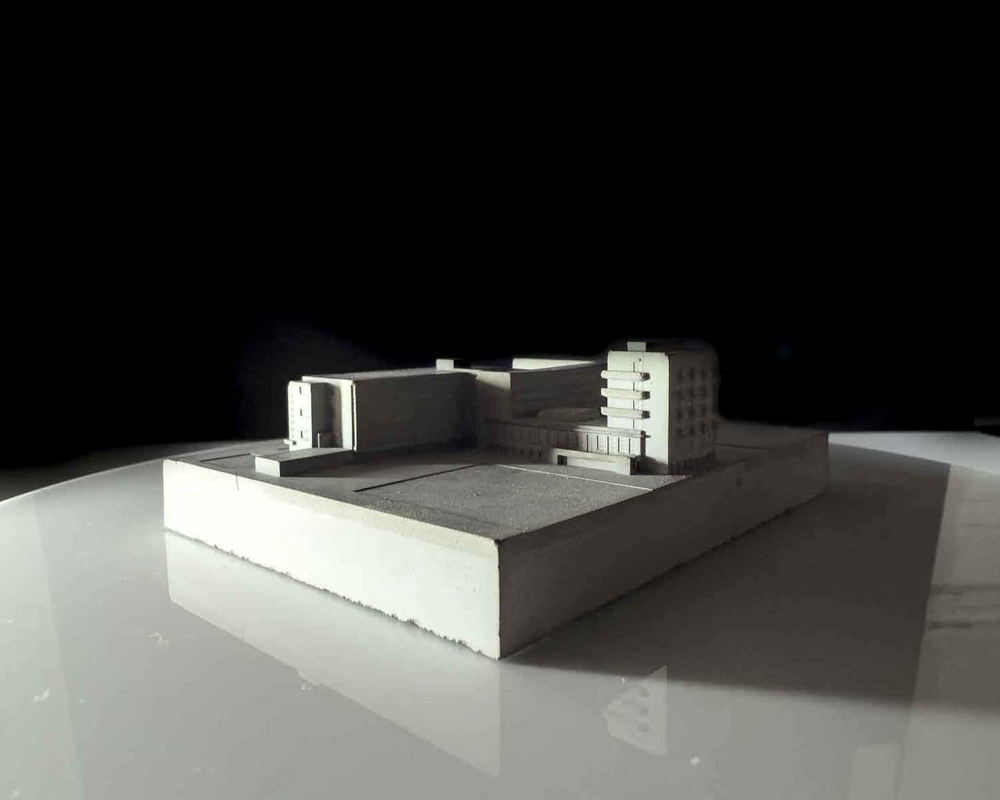 The Bauhaus School, Dessau – Miniature Concrete Model