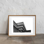PRINT: Birmingham Central Library - Ziggurat Corner